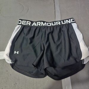 Black And White Under Armour Shorts